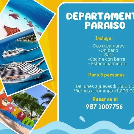 Departamento Paraiso Cozumel